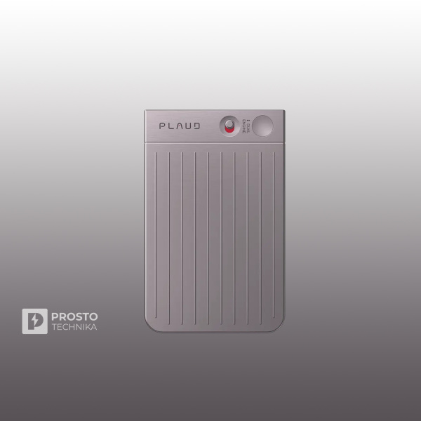 Диктофон Plaud Note с искусственным интеллектом ChatGPT, 64Gb, "сияющая звезда" (Starlight)